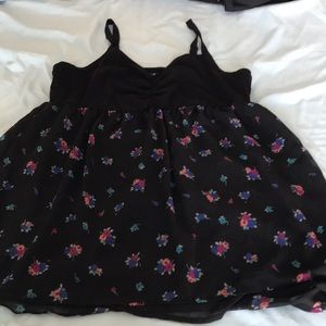 Torrid 2 Floral Spaghetti Strap Top
